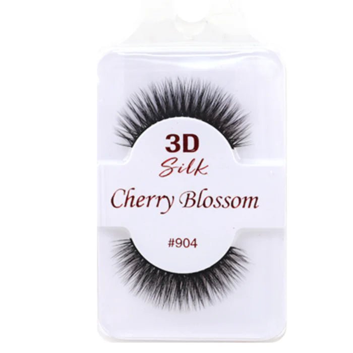 Cherry Blossom 3D Silk Lashes – Styles 901 to 952 | 100% Human Hair, Lightweight, Natural Volume, Reusable & Comfortable Fit - Beauty Exchange Beauty Supply