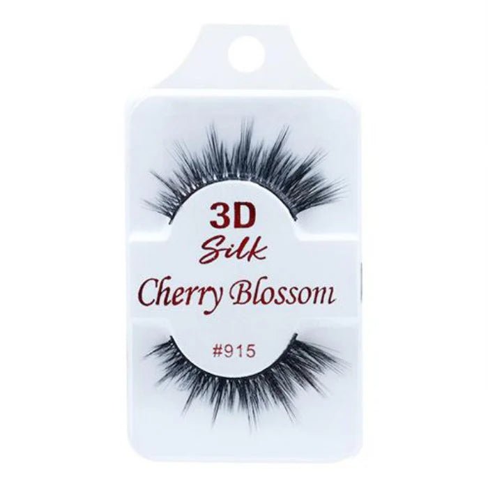 Cherry Blossom 3D Silk Lashes – Styles 901 to 952 | 100% Human Hair, Lightweight, Natural Volume, Reusable & Comfortable Fit - Beauty Exchange Beauty Supply
