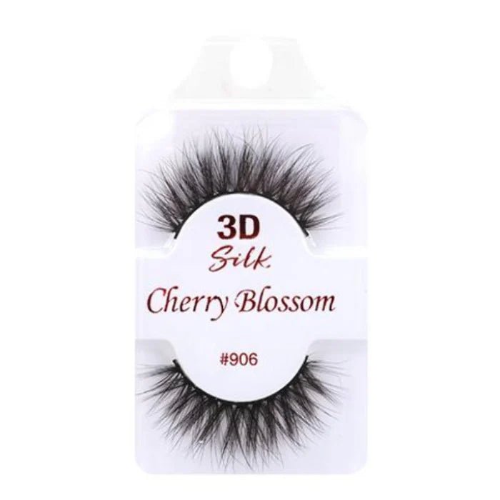 Cherry Blossom 3D Silk Lashes – Styles 901 to 952 | 100% Human Hair, Lightweight, Natural Volume, Reusable & Comfortable Fit - Beauty Exchange Beauty Supply