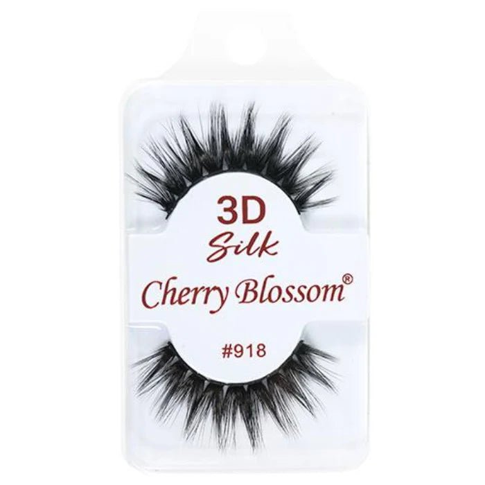 Cherry Blossom 3D Silk Lashes – Styles 901 to 952 | 100% Human Hair, Lightweight, Natural Volume, Reusable & Comfortable Fit - Beauty Exchange Beauty Supply