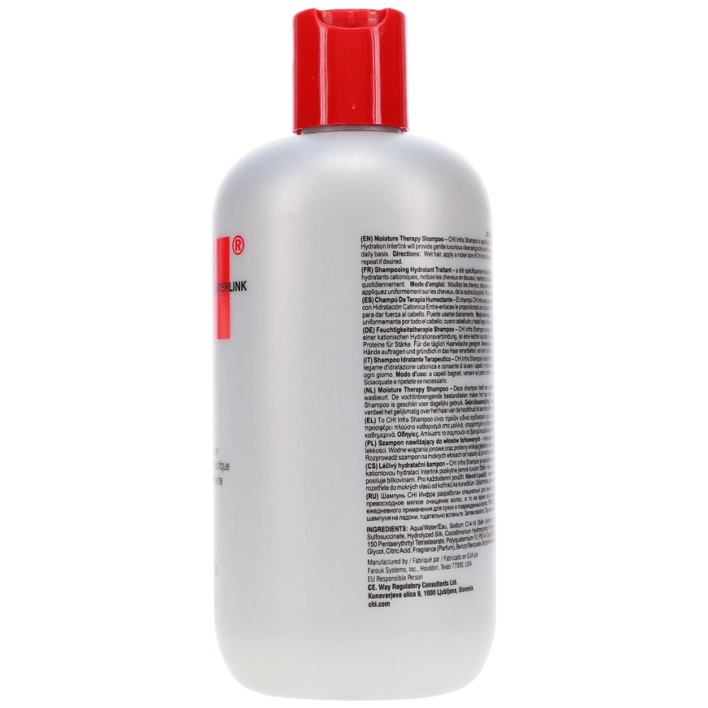 CHI Infra Shampoo – Gently Cleanses, Hydrates & Strengthens – 12 oz - Beauty Exchange Beauty Supply