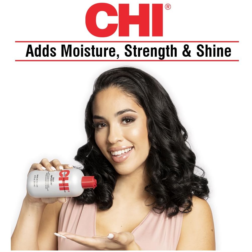 CHI Infra Silk Infusion – Smooths, Strengthens & Adds Shine – 6 oz - Beauty Exchange Beauty Supply