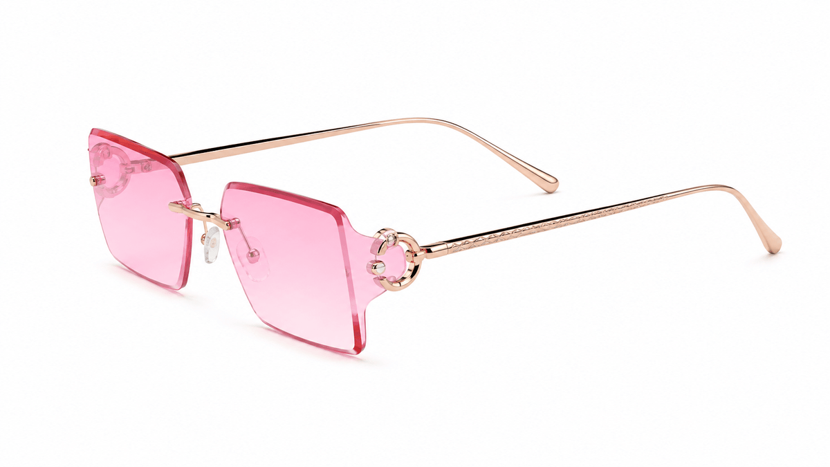 Chic Looks Rimless Sunglasses – EA0999 - Beauty Exchange Beauty Supply