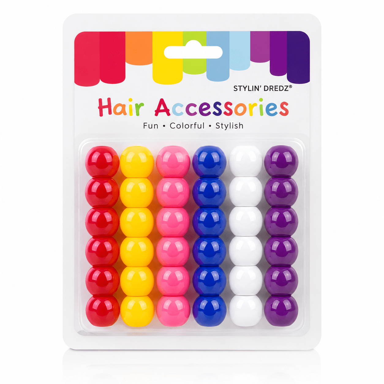 C&L Jumbo Plastic Hair Beads – 20mm - Beauty Exchange Beauty Supply