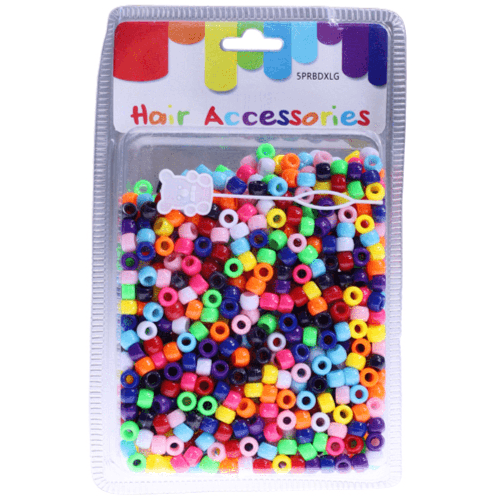C&L Trading Deluxe Plastic Beads Large Pack - Beauty Exchange Beauty Supply