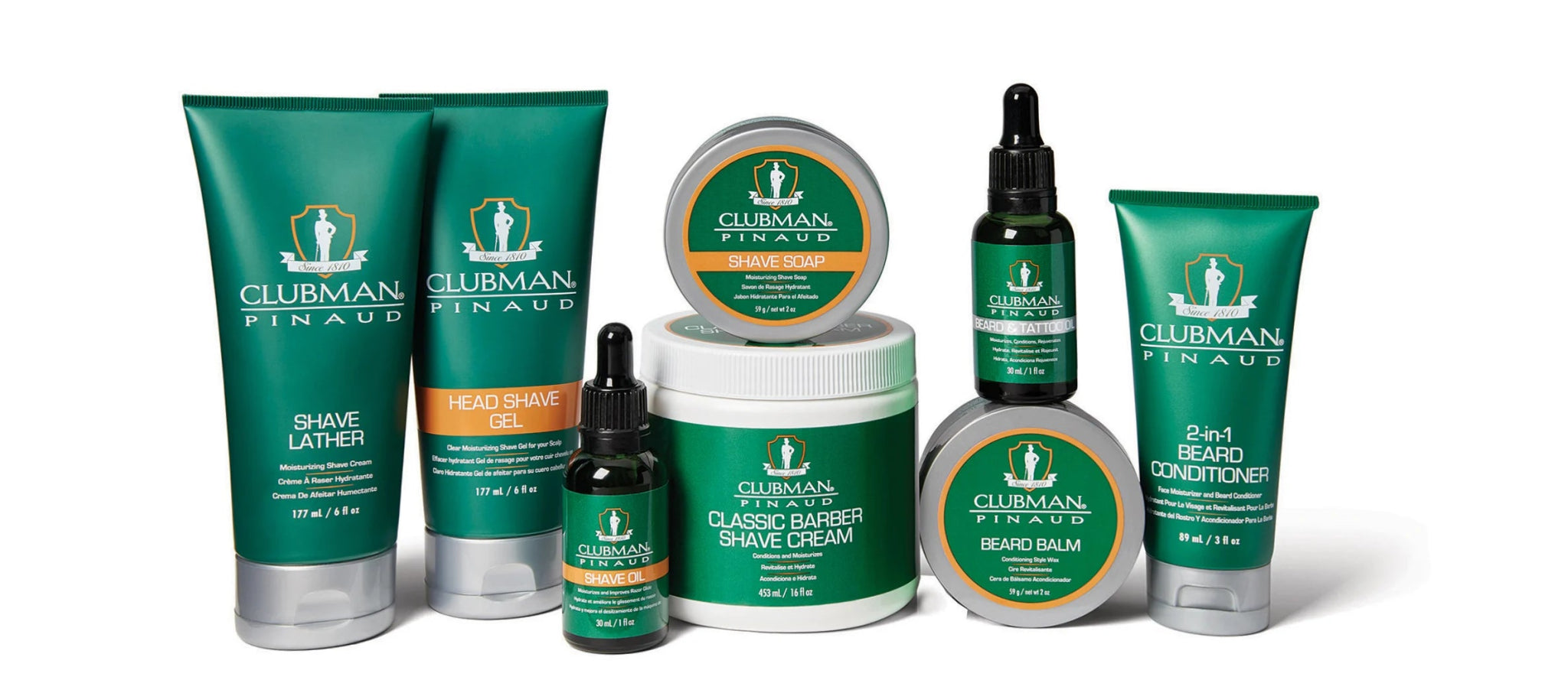 Clubman Pinaud Men’s Grooming Essentials - Beauty Exchange Beauty Supply