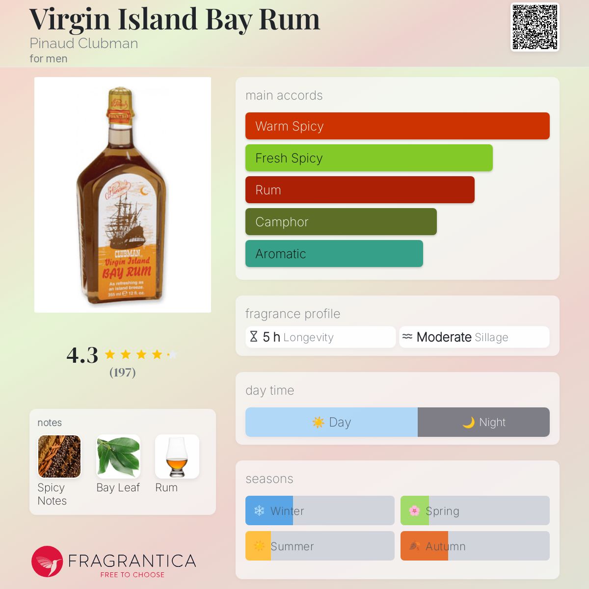 Clubman Virgin Island Bay Rum – 6 oz & 12 oz - Beauty Exchange Beauty Supply