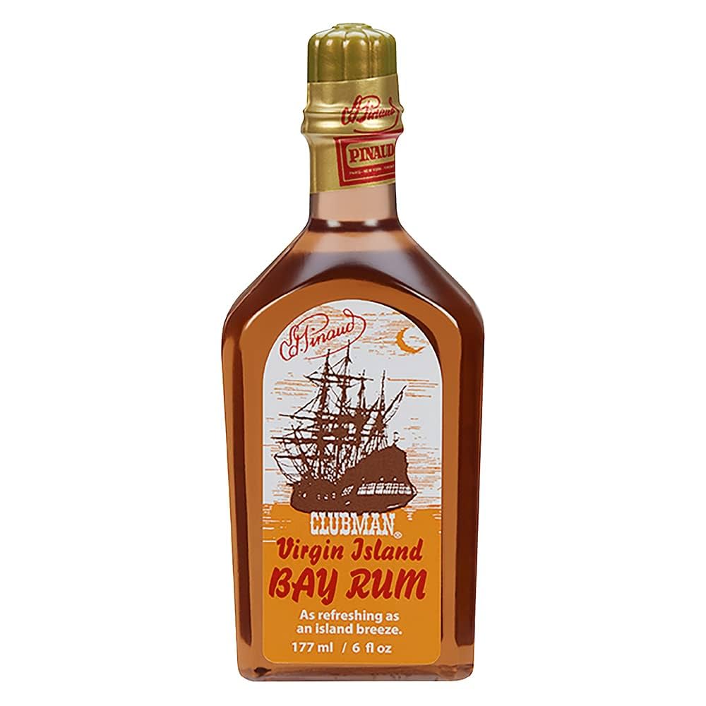 Clubman Virgin Island Bay Rum – 6 oz & 12 oz - Beauty Exchange Beauty Supply