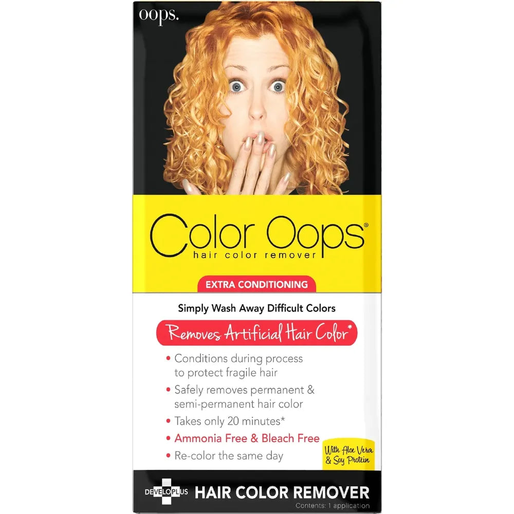 Color Oops Hair Color Remover – 4 fl oz (Extra Strength / Extra Conditioning / For Fragile & Textured Hair) - Beauty Exchange Beauty Supply