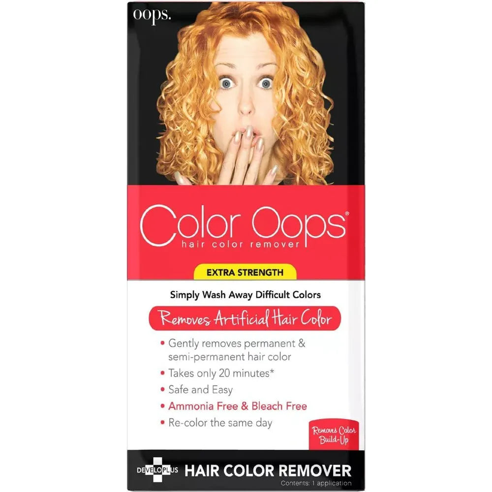 Color Oops Hair Color Remover – 4 fl oz (Extra Strength / Extra Conditioning / For Fragile & Textured Hair) - Beauty Exchange Beauty Supply
