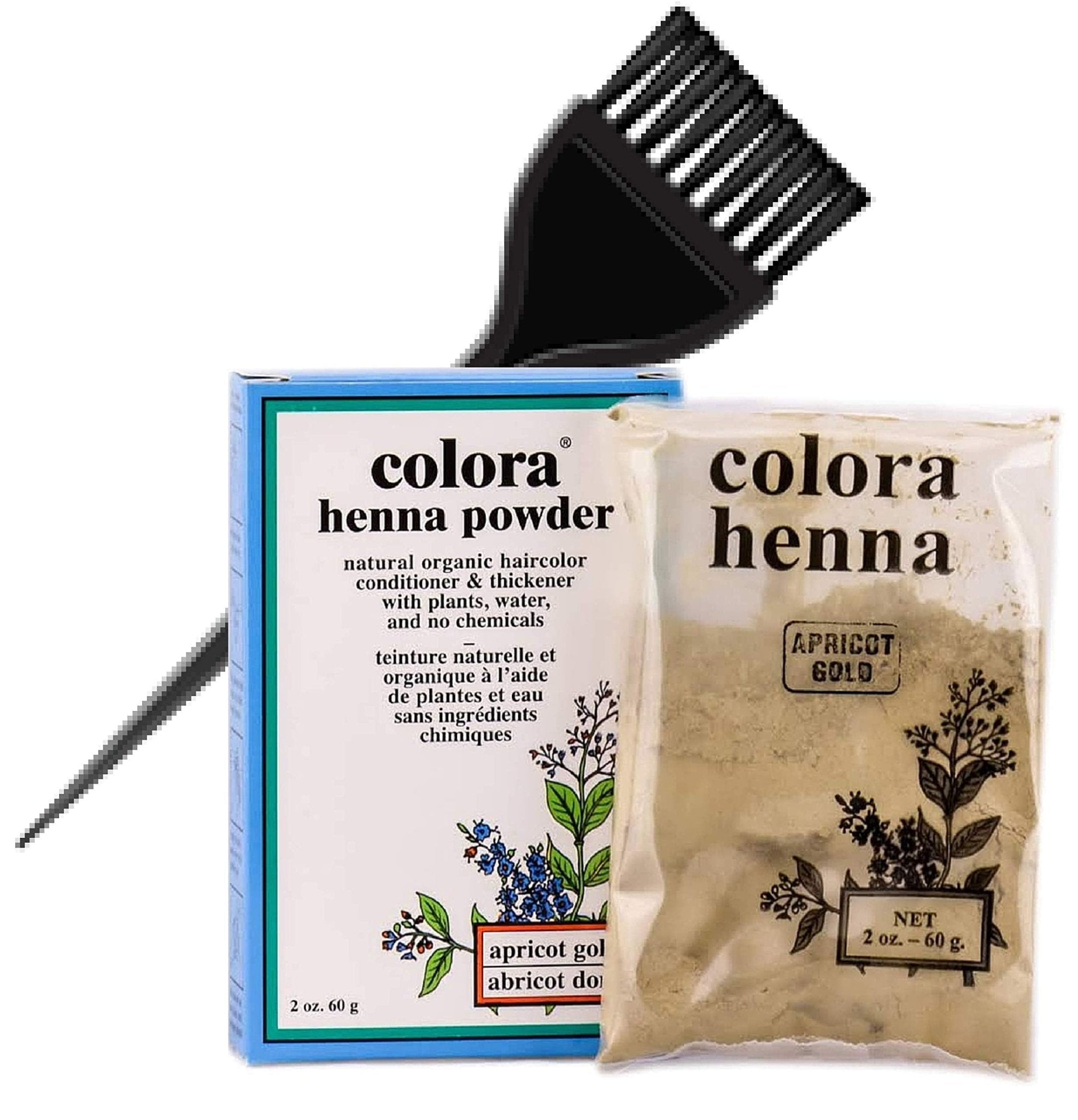 Colora Henna Powder Hair Color – 2 oz (w/ Brush) - Beauty Exchange Beauty Supply