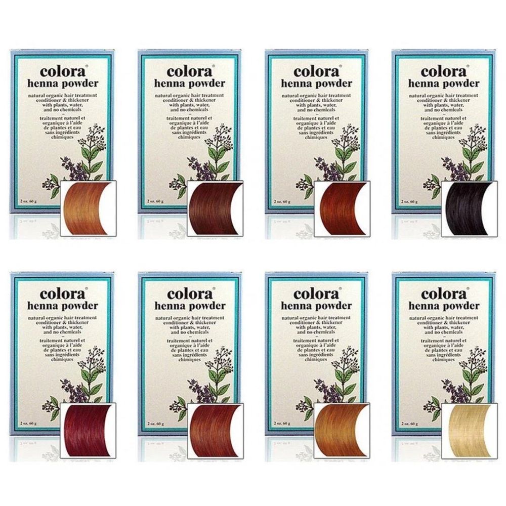 Colora Henna Powder Hair Color – 2 oz (w/ Brush) - Beauty Exchange Beauty Supply