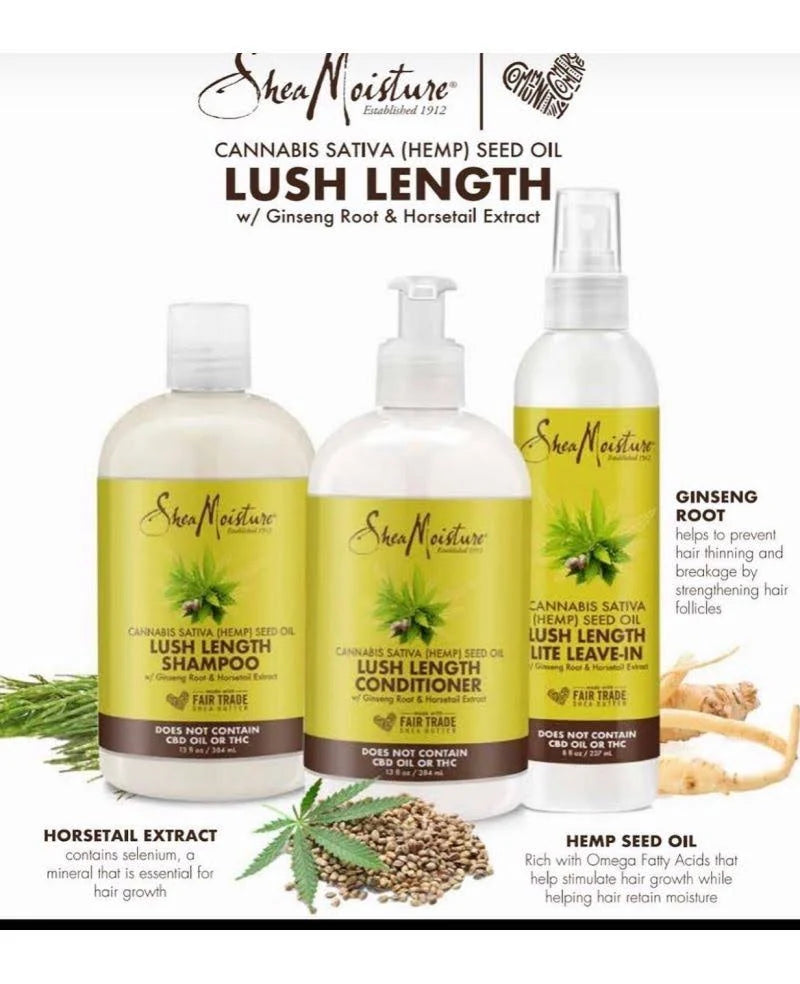 SheaMoisture Lush Length Hair Care – 13oz
