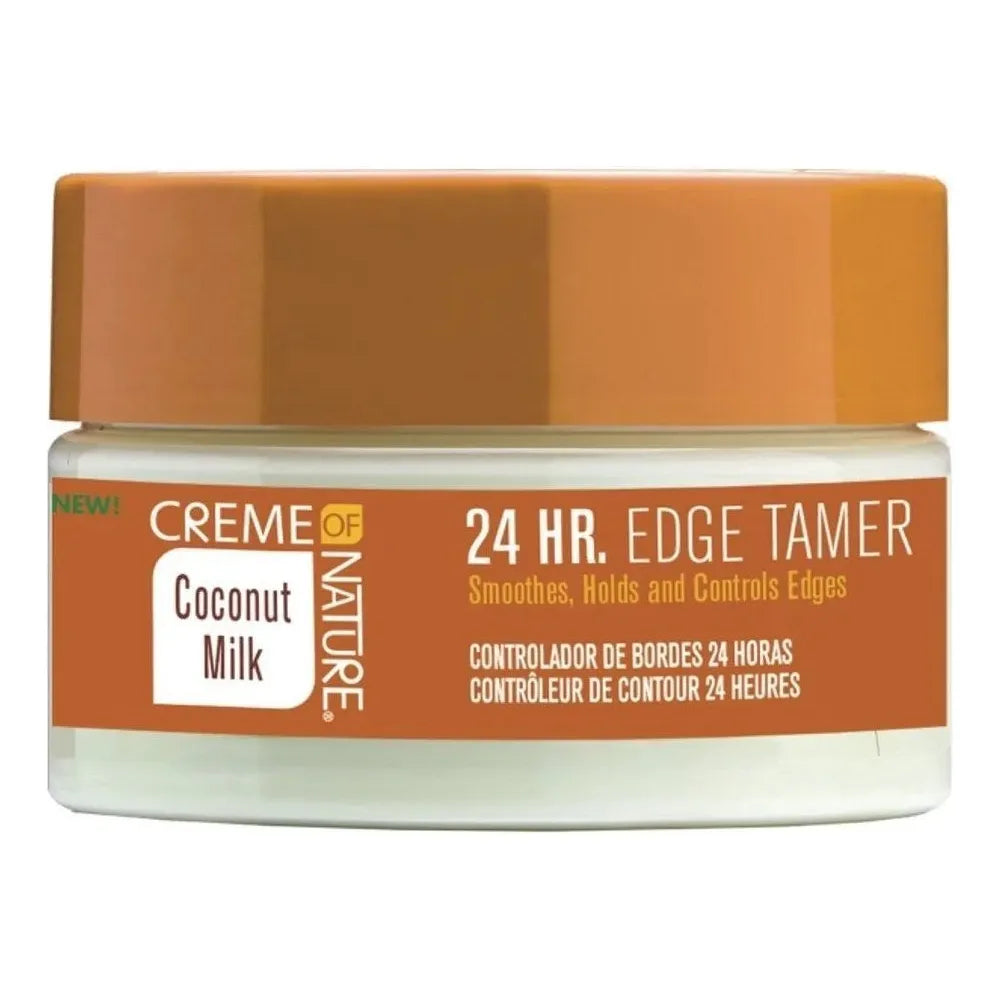 Cream of Nature Edge Control – Coconut Milk & Pure Honey Moisture Infusion (2.25oz) - Beauty Exchange Beauty Supply