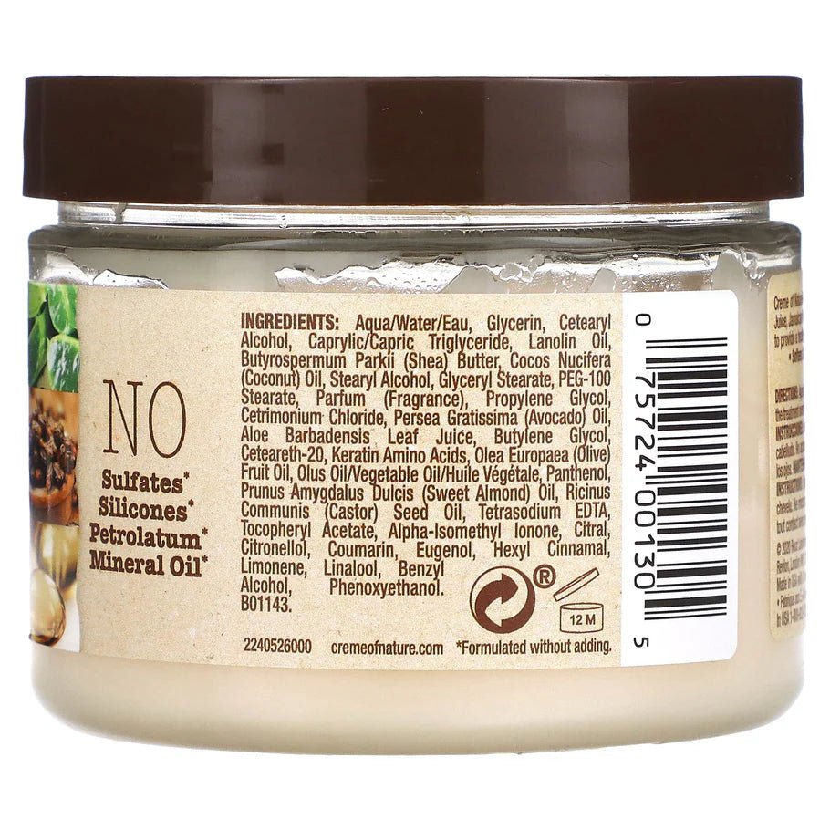 Creme Of Nature Anti - Breakage Overnight Treatment - Aloe & Black Castor Oil (Reduces Breakage & Restores Moisture While You Sleep) - 4.76 oz - Beauty Exchange Beauty Supply