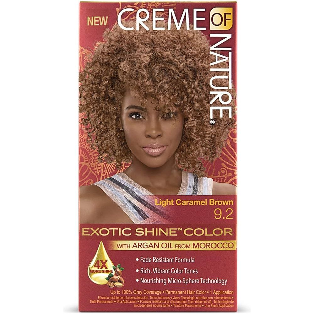 Creme of Nature Exotic Shine Permanent Hair Color with Argan Oil – Vibrant, Nourishing Color (11 Radiant Shades) - Beauty Exchange Beauty Supply