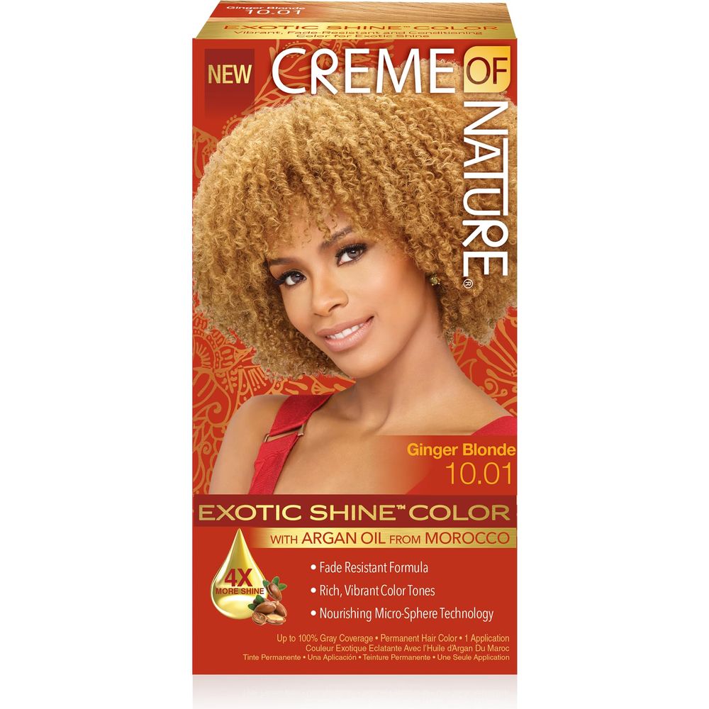 Creme of Nature Exotic Shine Permanent Hair Color with Argan Oil – Vibrant, Nourishing Color (11 Radiant Shades) - Beauty Exchange Beauty Supply