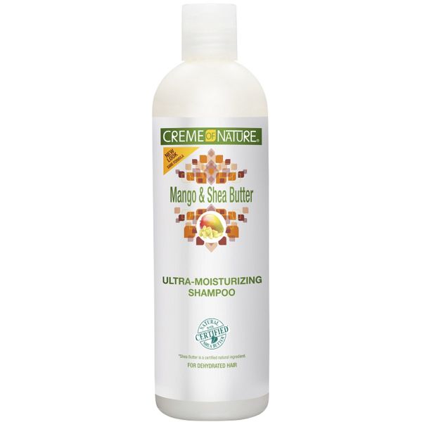 Creme Of Nature Mango & Shea Butter Ultra Moisturizing Shampoo (12 oz) - Beauty Exchange Beauty Supply