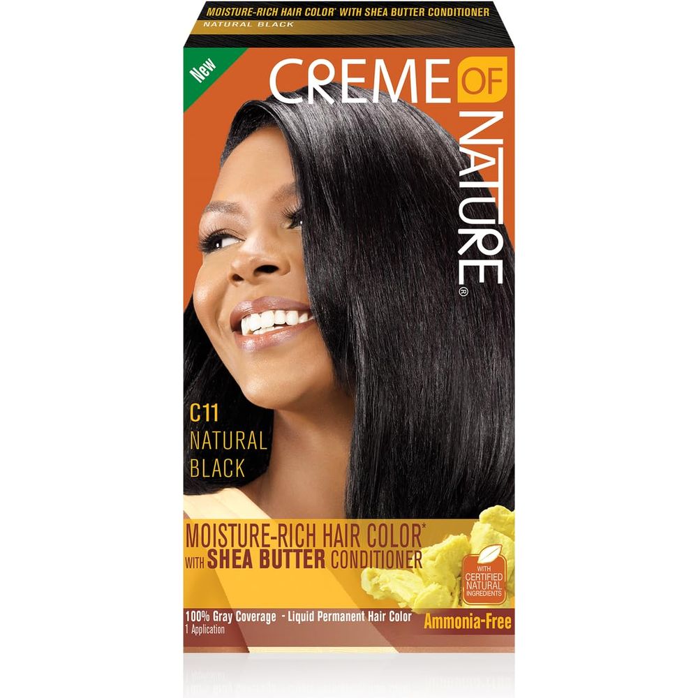Creme of Nature Moisture - Rich Liquid Hair Color with Shea Butter Conditioner – Nourishing Permanent Color (10 Lush Shades) - Beauty Exchange Beauty Supply