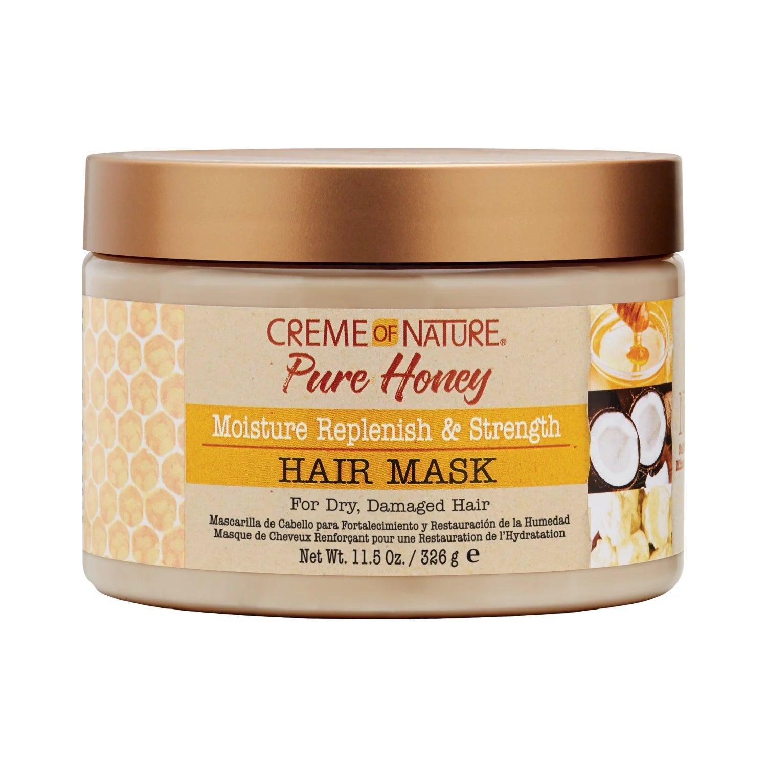Creme of Nature Pure Honey Hair Care Collection – 11.5 oz - Beauty Exchange Beauty Supply