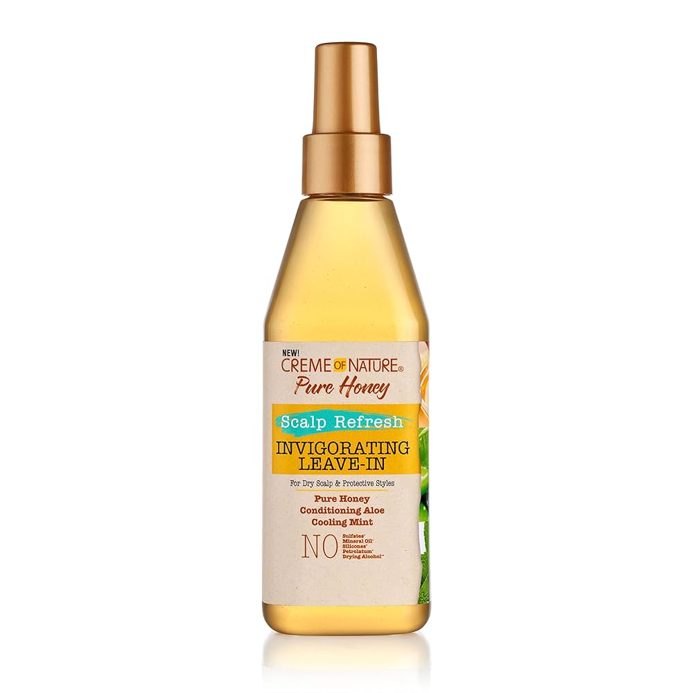 Creme of Nature Pure Honey Scalp Refresh Invigorating Leave - In ā 8 oz - Beauty Exchange Beauty Supply