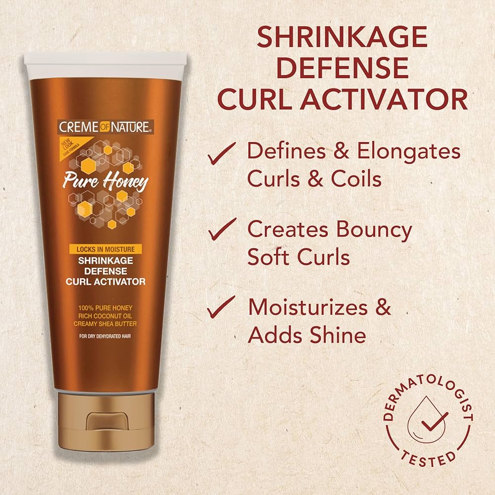 Creme of Nature Pure Honey Shrinkage Defense Curl Activator - Beauty Exchange Beauty Supply