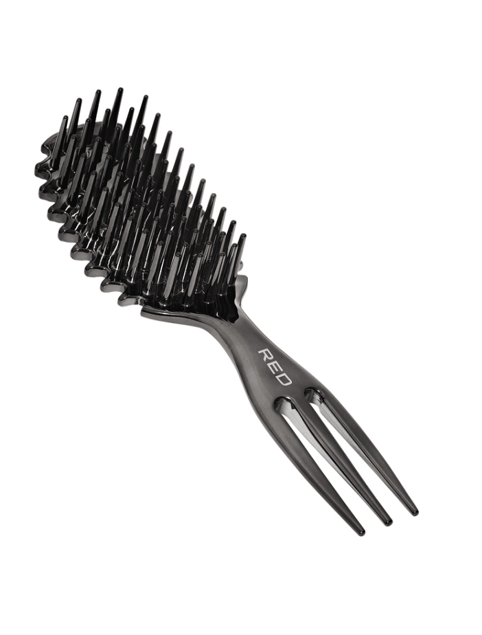 Curl & Care Chrome Detangling Brush – Multiple Colors - Beauty Exchange Beauty Supply