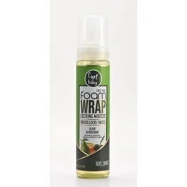 Curl & Wavy Foam Wrap Locking Mousse | 3 Unique Variants - Olive & Avocado, Black Castor & Argan, Pomegranate & Cherry Blossom | 8oz - Beauty Exchange Beauty Supply