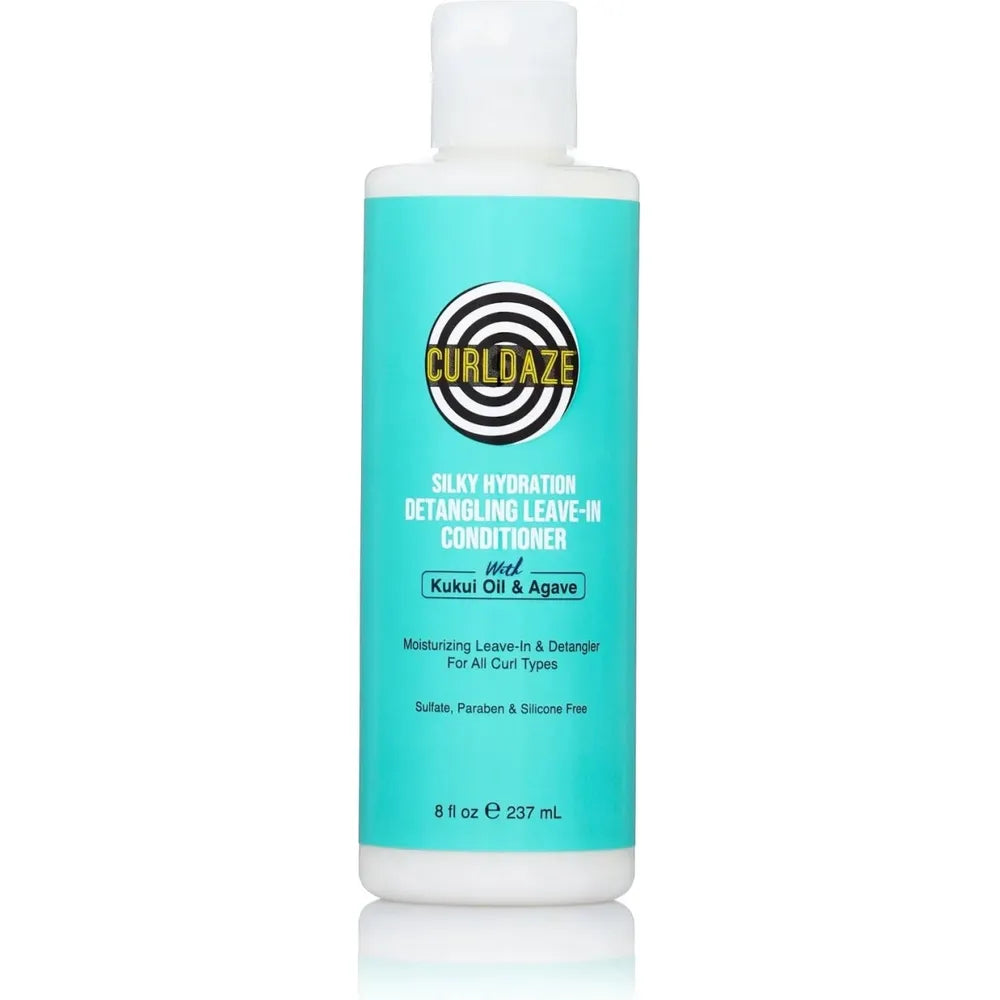 CurlDaze Silky Hydration Detangling Conditioner | Smooth • Soften • Detangle for All Hair Types - (2 Size Variants) – 8 oz & 12 oz - Beauty Exchange Beauty Supply