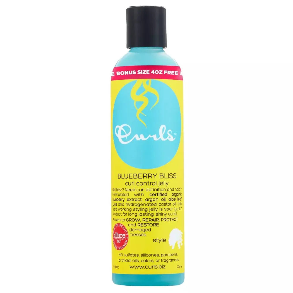 Curls Blueberry Bliss Curl Control Jelly – 8 oz - Beauty Exchange Beauty Supply