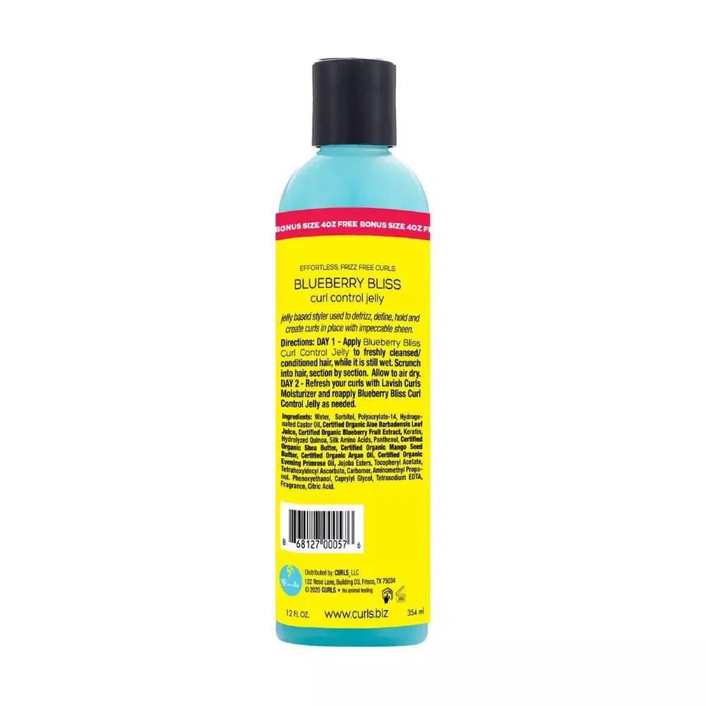 Curls Blueberry Bliss Curl Control Jelly – 8 oz - Beauty Exchange Beauty Supply