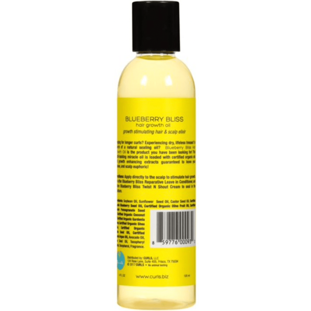 CURLS Blueberry Bliss Hair & Scalp Oil - 4 Oz | Nourish, Grow & Shine Naturally - Beauty Exchange Beauty Supply