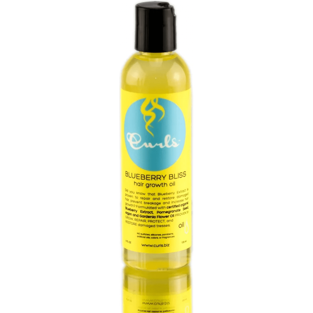 CURLS Blueberry Bliss Hair & Scalp Oil - 4 Oz | Nourish, Grow & Shine Naturally - Beauty Exchange Beauty Supply