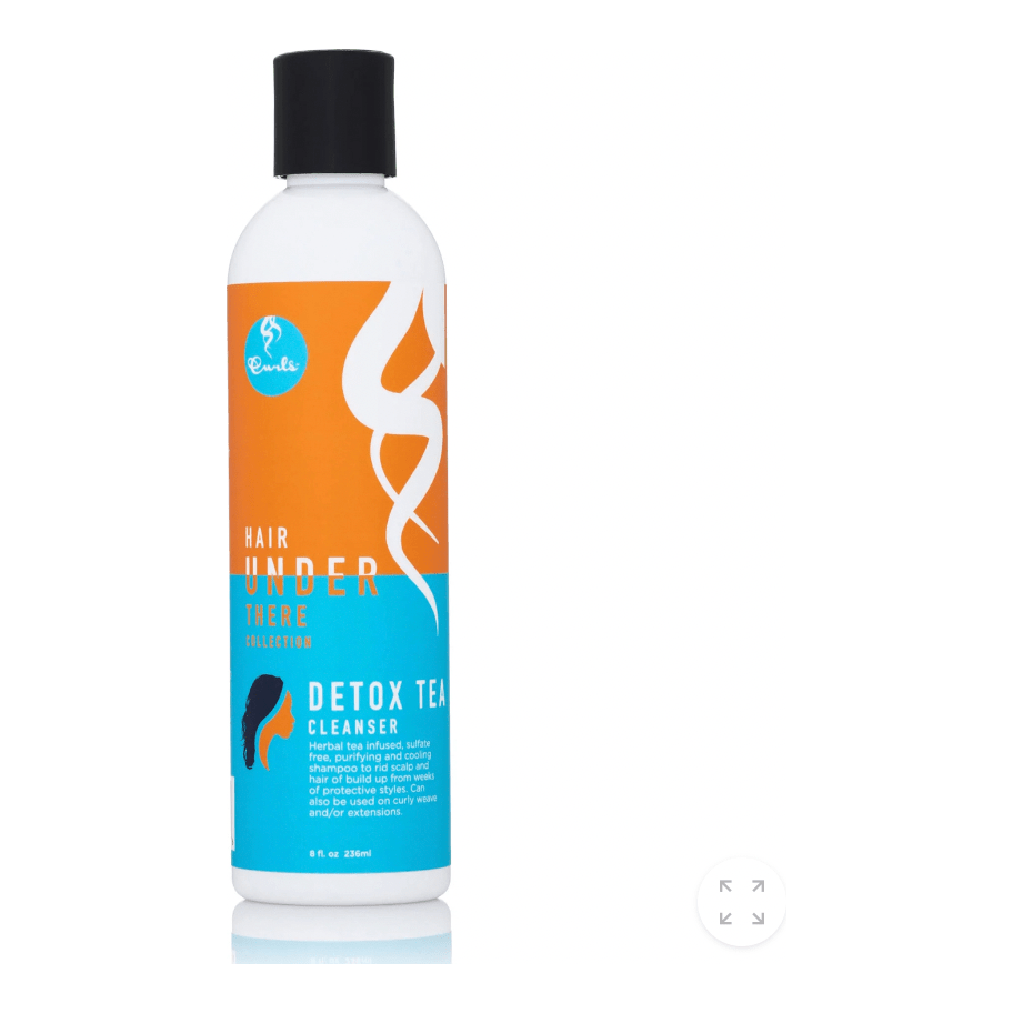 Curls Hair Under There Detox & Braid Care Duo – 8 oz (Choose: Cleansing Shampoo or Braid - In Conditioner) - Beauty Exchange Beauty Supply