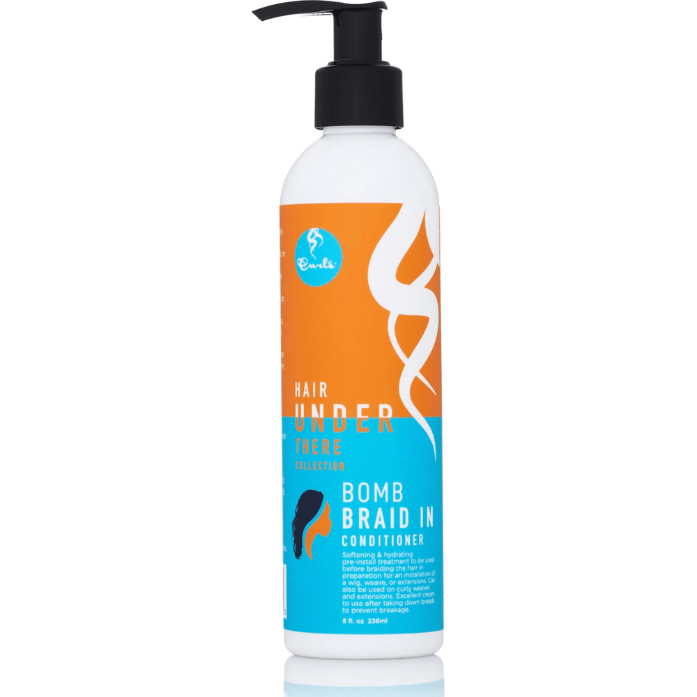 Curls Hair Under There Detox & Braid Care Duo – 8 oz (Choose: Cleansing Shampoo or Braid - In Conditioner) - Beauty Exchange Beauty Supply