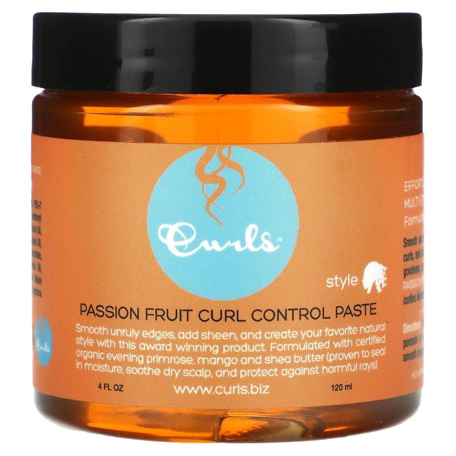 CURLS Passion Fruit Curl Control Paste – 4oz - Beauty Exchange Beauty Supply