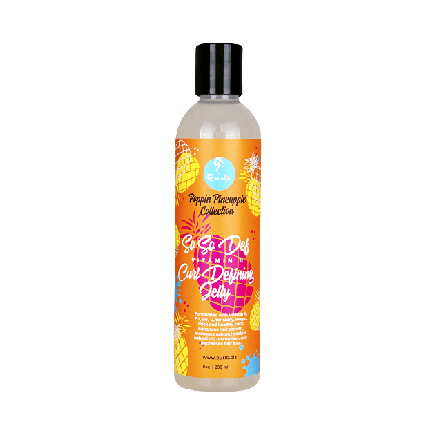 Curls Poppin’ Pineapple Vitamin C Collection – 8 oz (Choose: Shampoo, Leave - In Conditioner, or Defining Jelly) - Beauty Exchange Beauty Supply