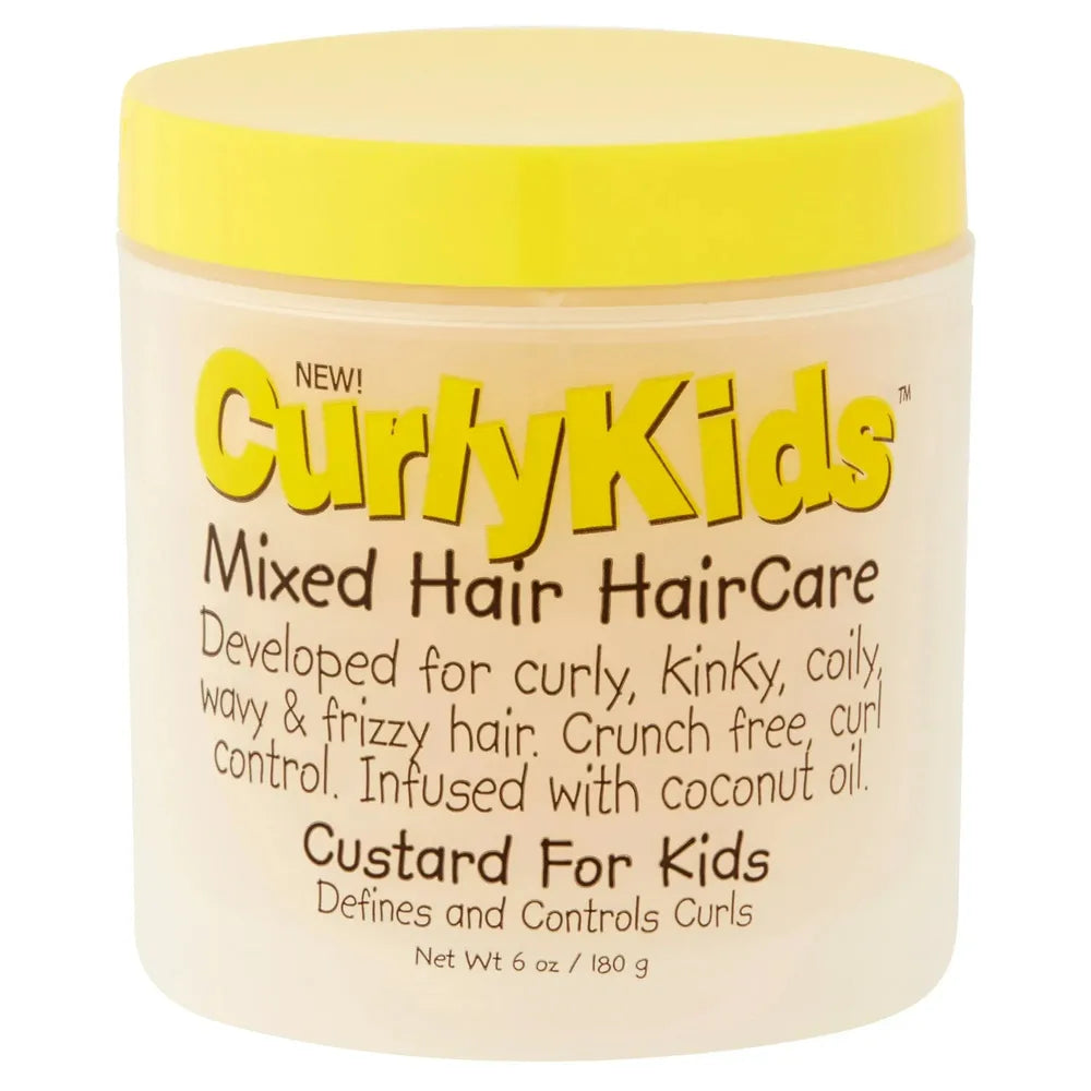 Curly Kids Custard – Definition & Shine Gel – 6 oz - Beauty Exchange Beauty Supply