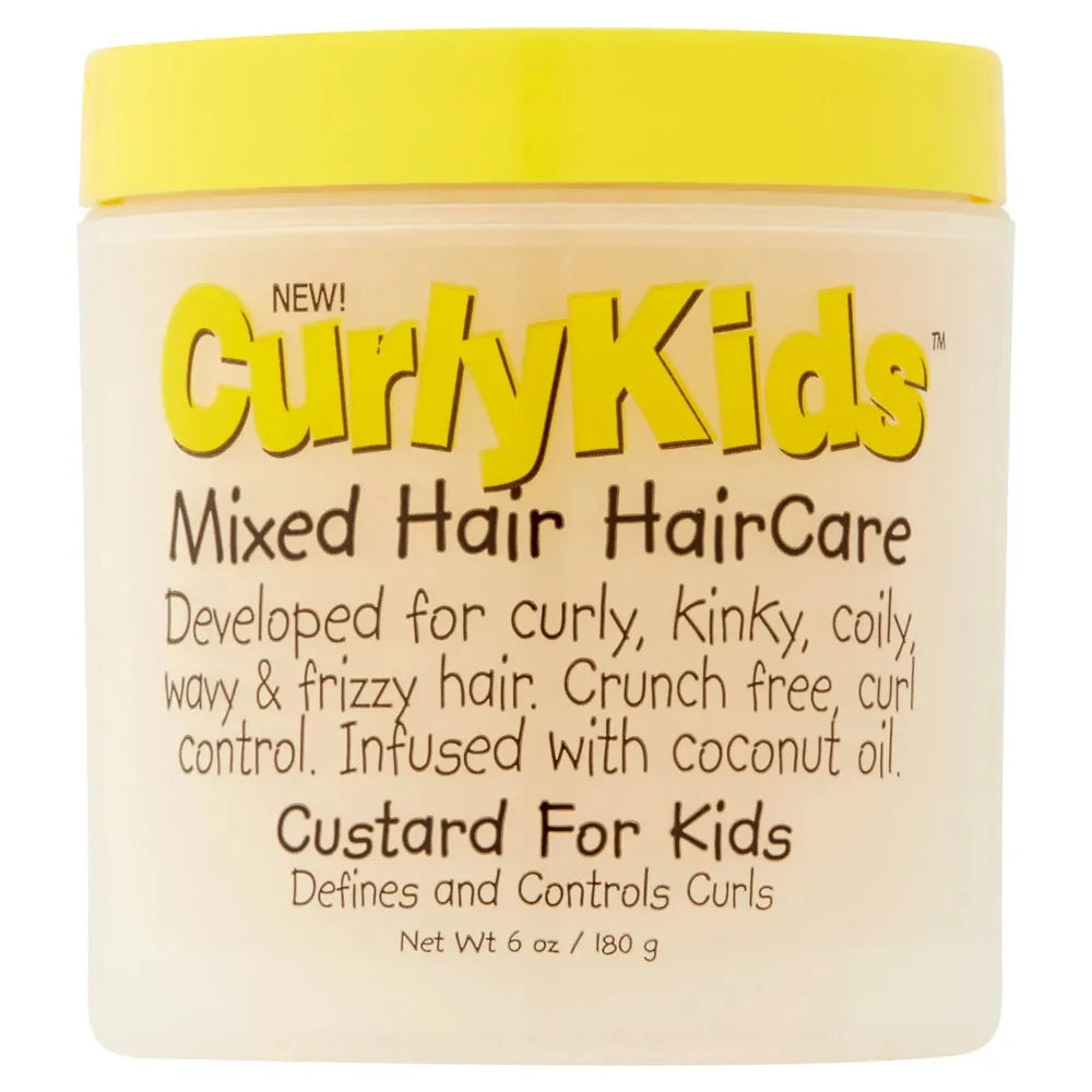 Curly Kids Custard – Definition & Shine Gel – 6 oz - Beauty Exchange Beauty Supply
