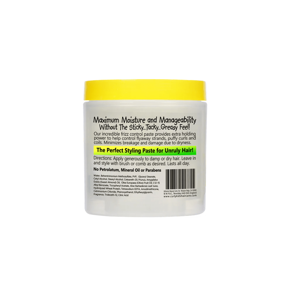 Curly Kids Mixed Texture Haircare | 2 Variants - Curly Gel & Frizz Control Paste | Curly, Coily & Wavy Hair – 6oz - Beauty Exchange Beauty Supply