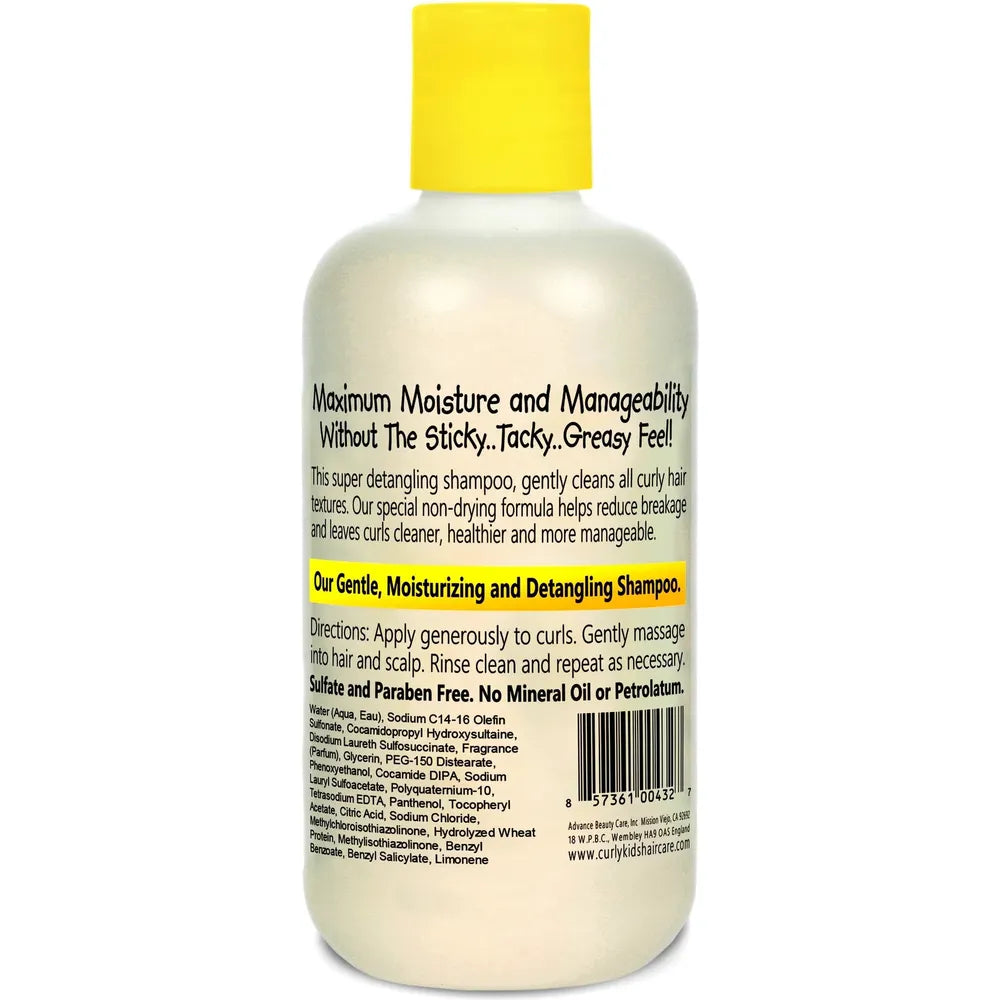 Curly Kids Mixed Texture Haircare Super Detangle Shampoo – 6.0 oz | Gentle Shampoo for Curly, Coily & Wavy Hair - Beauty Exchange Beauty Supply
