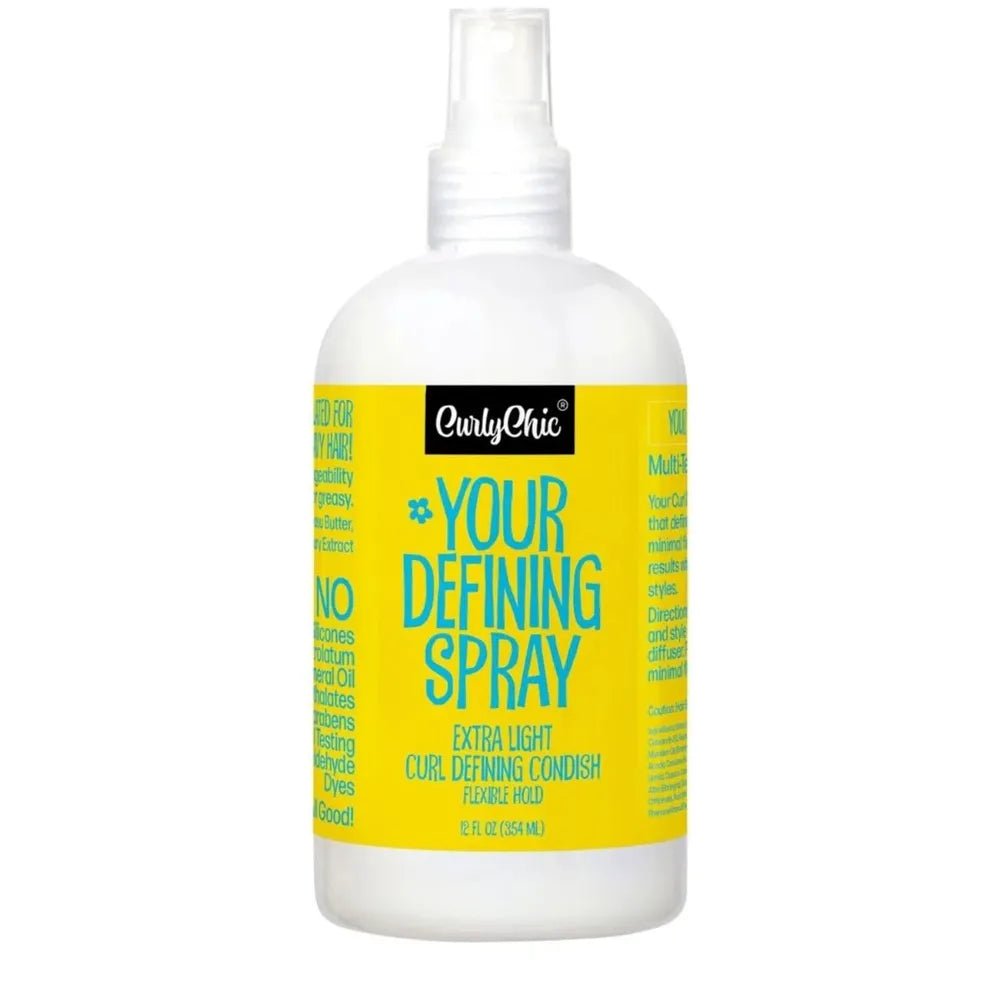 CurlyChic Your Curly Defining Spray – 12 oz - Beauty Exchange Beauty Supply