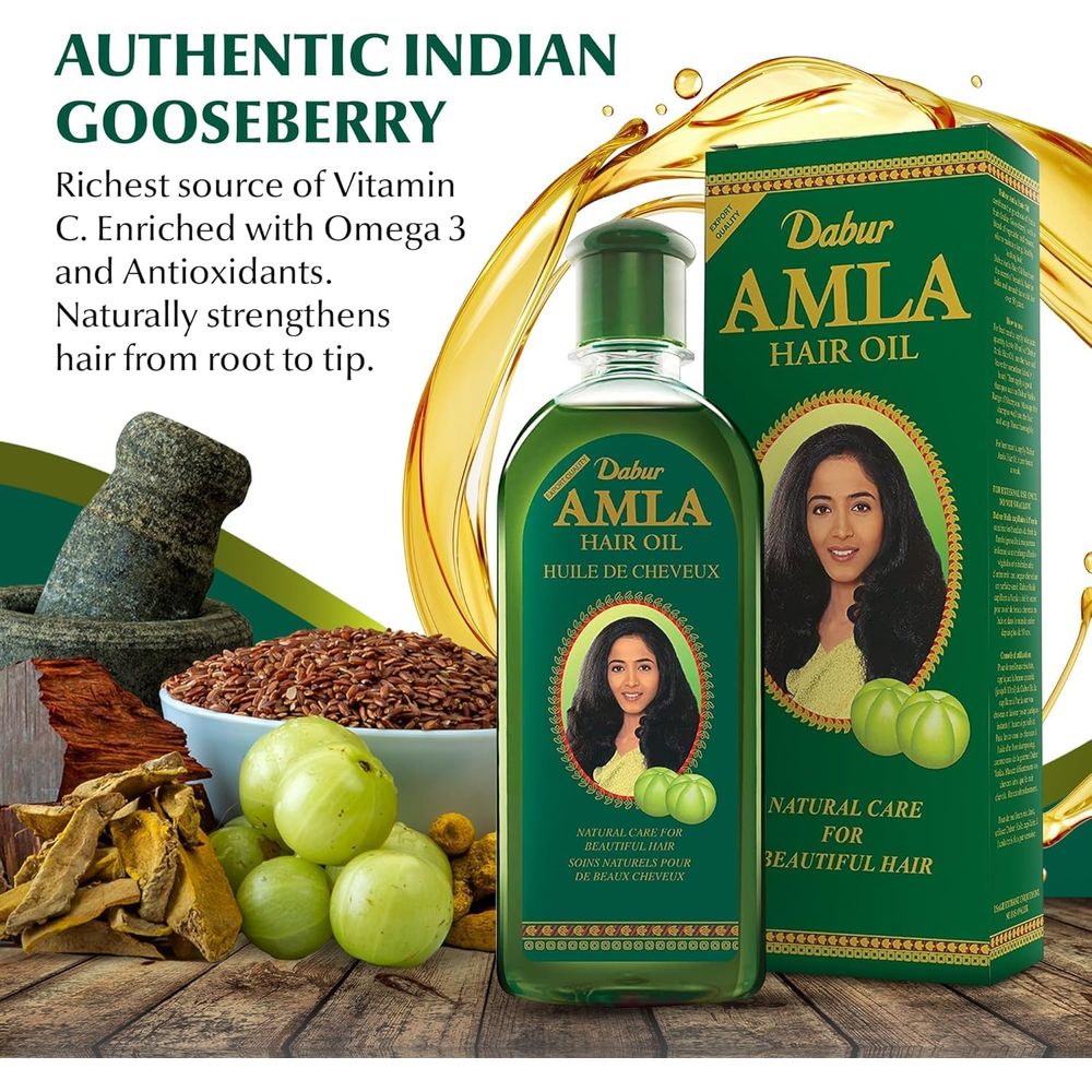 Dabur Amla Hair Oil - Beauty Exchange Beauty Supply