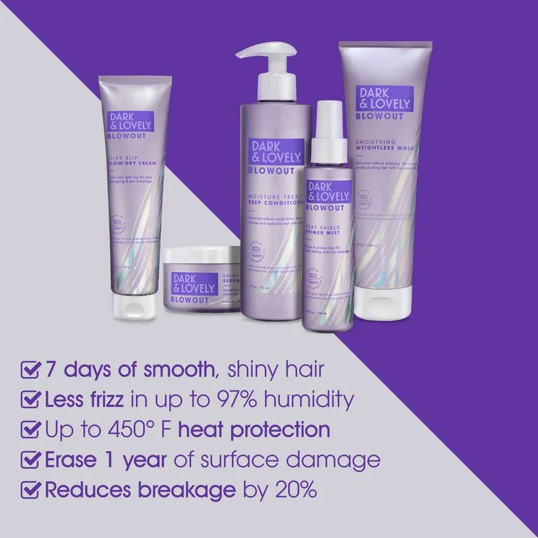 Dark and Lovely Blowout Super Smooth Shampoo 8.5oz - Beauty Exchange Beauty Supply