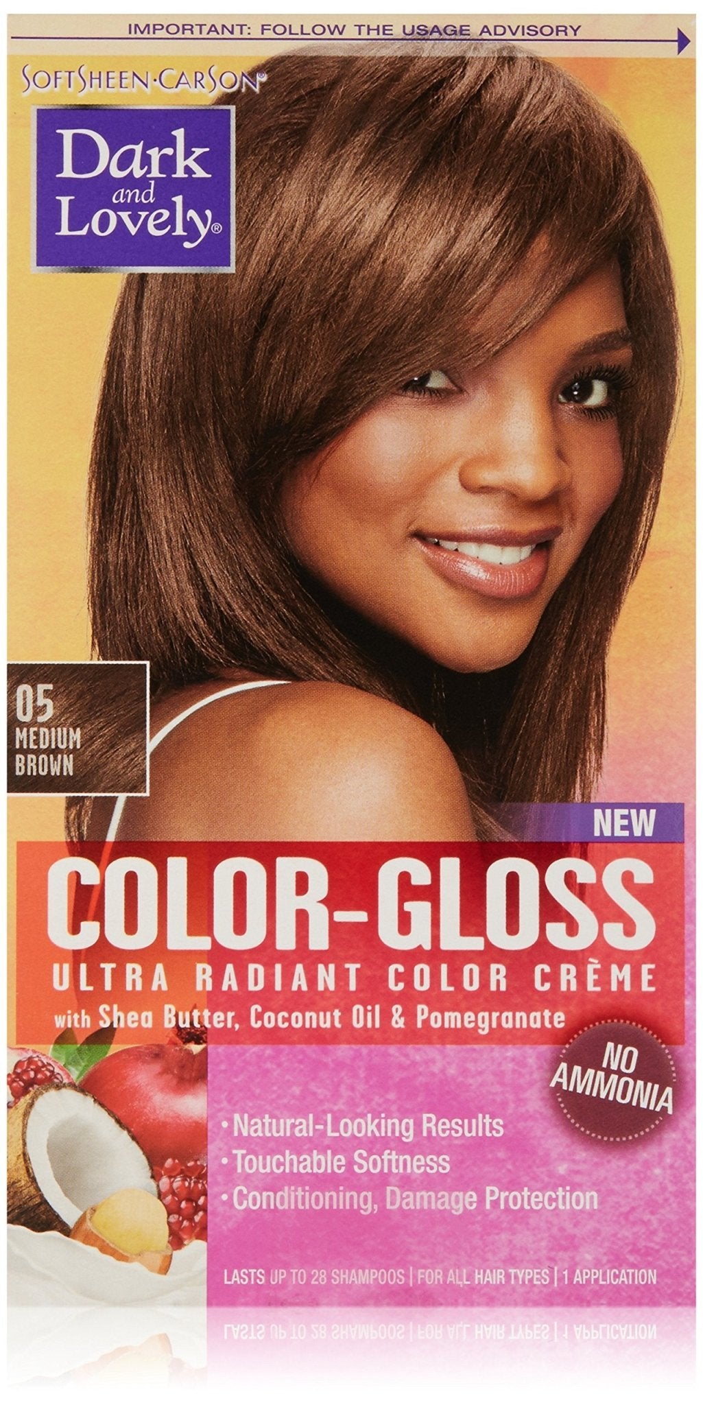 Dark & Lovely Color - Gloss Crème – Medium Brown - Beauty Exchange Beauty Supply