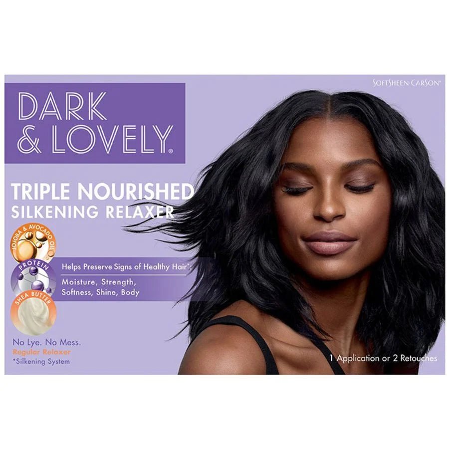 Dark & Lovely Shea Butter Relaxer – Regular & Super - Beauty Exchange Beauty Supply