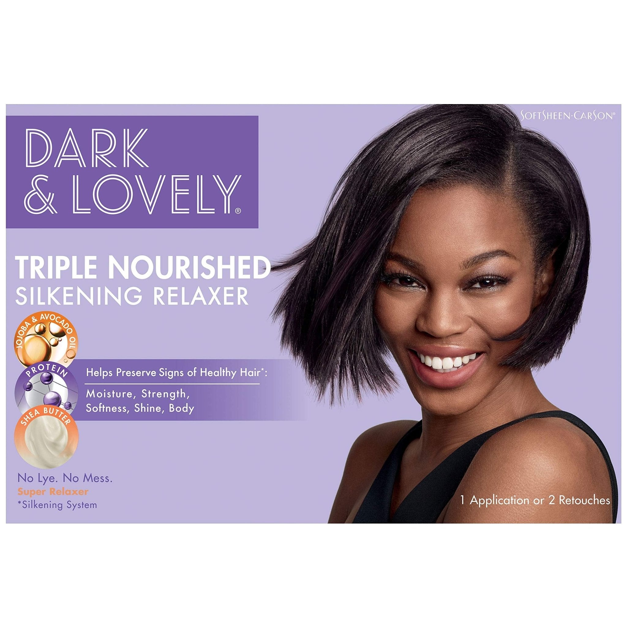 Dark & Lovely Shea Butter Relaxer – Regular & Super - Beauty Exchange Beauty Supply