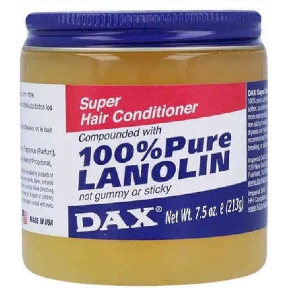 DAX 100% Pure Lanolin – Skin & Hair Moisturizer – 3.5 oz & 7.5 oz - Beauty Exchange Beauty Supply