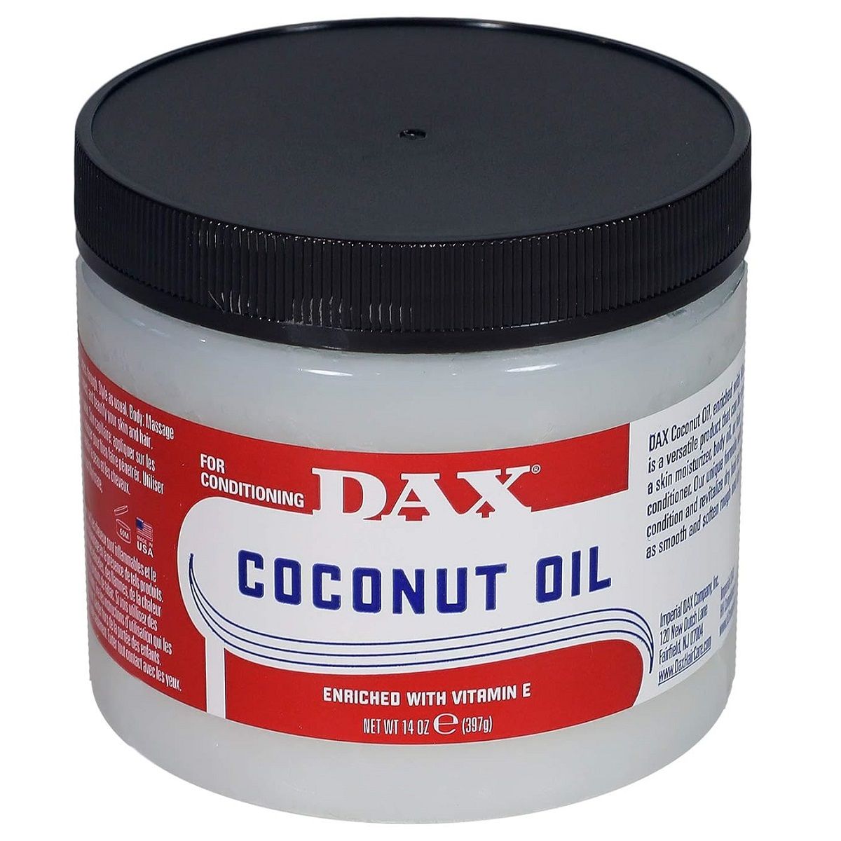 DAX Coconut Oil – Nourishing Hair & Scalp Conditioner – 14 oz - Beauty Exchange Beauty Supply