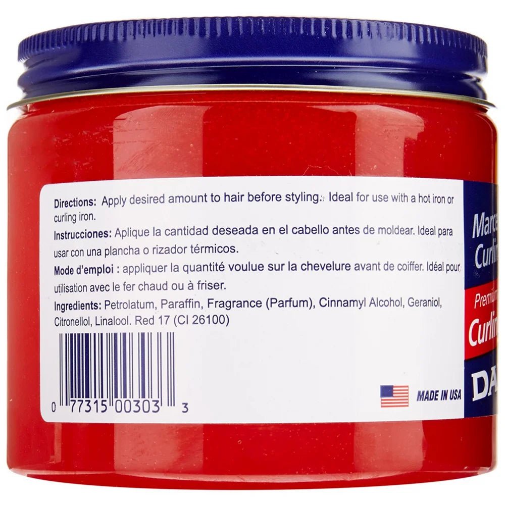 DAX Curling & Waving Wax –Styling Hold & Shine – 7.5 oz - Beauty Exchange Beauty Supply